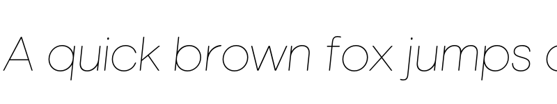 Preview of FONTSPRING DEMO - Marlin Soft Slant Thin Regular font