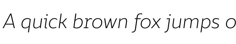 Preview of FONTSPRING DEMO - Marlon Pro Light Italic font