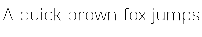 Preview of FONTSPRING DEMO - Martian B Thai ExtLt Regular font