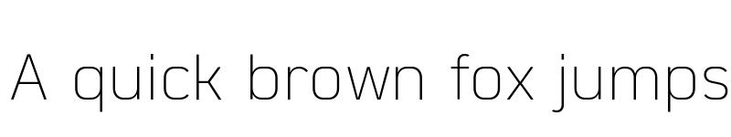 Preview of FONTSPRING DEMO - Martian B UltraLight Regular font