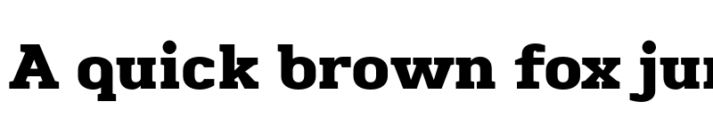 Preview of FONTSPRING DEMO - MartiniThai Neue Slab Black Regular font