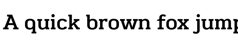 Preview of FONTSPRING DEMO - MartiniThai Neue Slab Bold Regular font