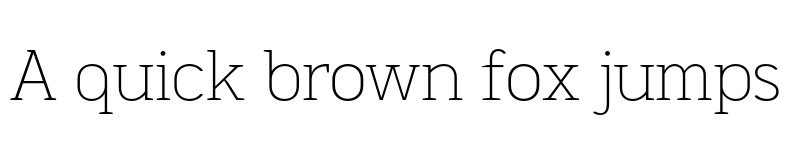 Preview of FONTSPRING DEMO - MartiniThai Neue Slab Thin Regular font