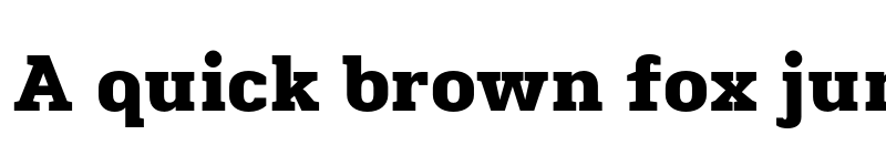 Preview of FONTSPRING DEMO - MartiniThai Neue Slab V2 Black Regular font