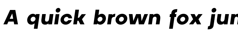 Preview of FONTSPRING DEMO - Masiva Black Italic Regular font