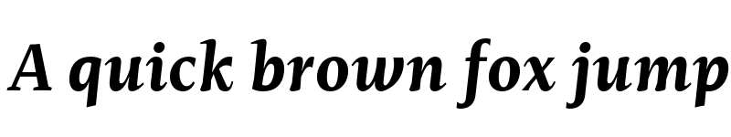 Preview of FONTSPRING DEMO - Mastro Caption Bold Italic font