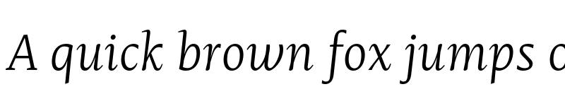 Preview of FONTSPRING DEMO - Mastro Caption Light Italic Regular font
