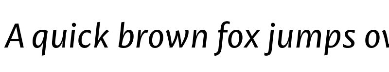 Preview of FONTSPRING DEMO - Mastro Sans Italic Regular font