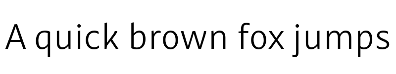 Preview of FONTSPRING DEMO - Mastro Sans Light Regular font