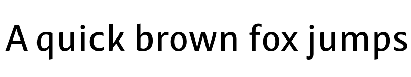 Preview of FONTSPRING DEMO - Mastro Sans Medium Regular font