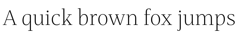 Preview of FONTSPRING DEMO - Mastro SubHead Extra Light Regular font