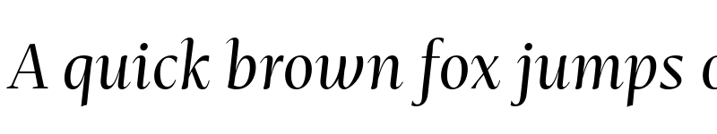 Preview of FONTSPRING DEMO - Mastro SubHead Italic font