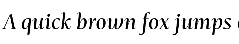 Preview of FONTSPRING DEMO - Mastro SubHead Medium Italic Regular font