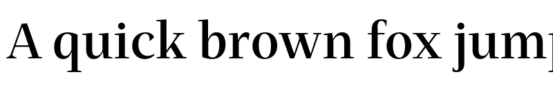 Preview of FONTSPRING DEMO - Mastro SubHead Semi Bold Regular font