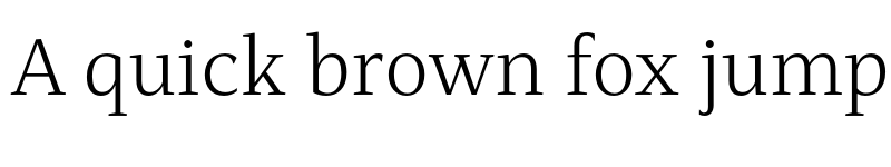 Preview of FONTSPRING DEMO - Mastro Text Light Regular font