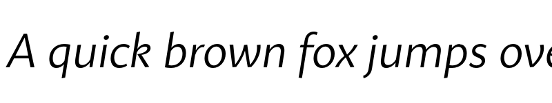 Preview of FONTSPRING DEMO - Mato Sans Light Italic Regular font