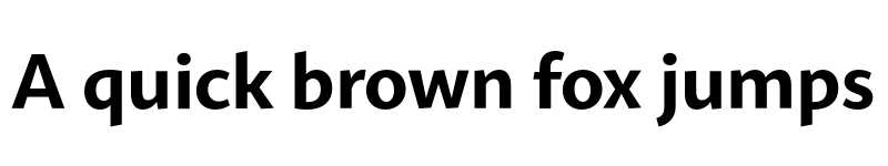 Preview of FONTSPRING DEMO - Mato Sans SemiBold Regular font