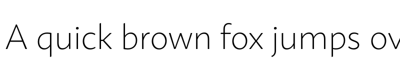 Preview of FONTSPRING DEMO - Mato Sans Thin Regular font