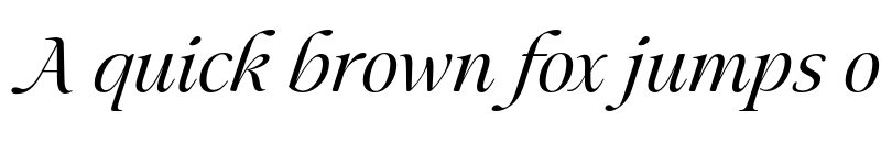 Preview of FONTSPRING DEMO - Mauren Italic font