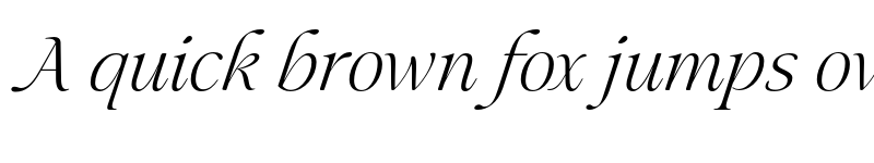 Preview of FONTSPRING DEMO - Mauren Light Italic font