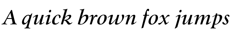 Preview of FONTSPRING DEMO - Mauritius Italic font