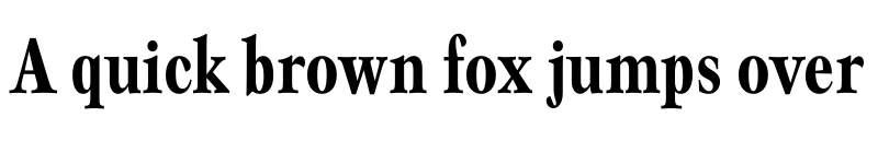 Preview of FONTSPRING DEMO - Mauritius Medium Condensed Regular font