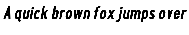 Preview of FONTSPRING DEMO - Maxwell Bold Italic font