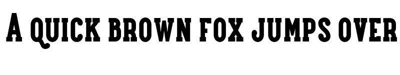 Preview of FONTSPRING DEMO - Maxwell Slab Bold SC font