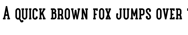 Preview of FONTSPRING DEMO - Maxwell Slab DemiBold SC font