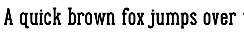 Preview of FONTSPRING DEMO - Maxwell Slab DemiBold font