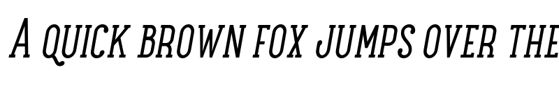 Preview of FONTSPRING DEMO - Maxwell Slab Italic SC font