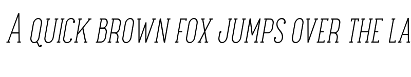 Preview of FONTSPRING DEMO - Maxwell Slab Light Italic SC font