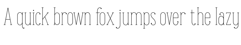 Preview of FONTSPRING DEMO - Maxwell Slab UltraLight font