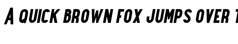 Preview of FONTSPRING DEMO - Maxwell SmCaps Bold Italic font