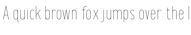 Preview of FONTSPRING DEMO - Maxwell UltraLight font