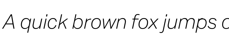 Preview of FONTSPRING DEMO - Mazin Light Italic font