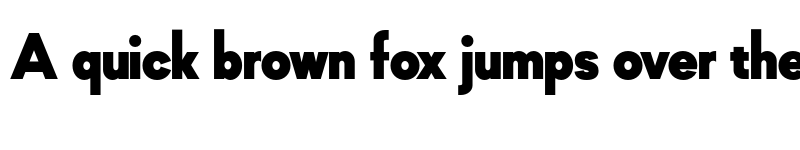 Preview of FONTSPRING DEMO - Mazzard L Black Regular font