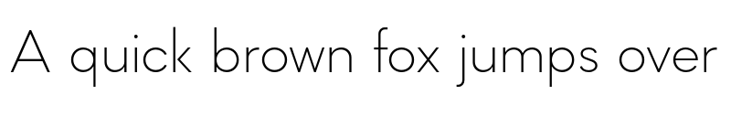 Preview of FONTSPRING DEMO - Mazzard L ExtLt Regular font