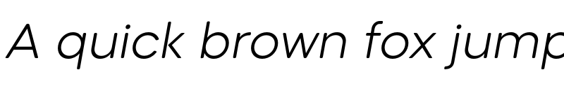 Preview of FONTSPRING DEMO - Mazzard Soft H Light Italic font