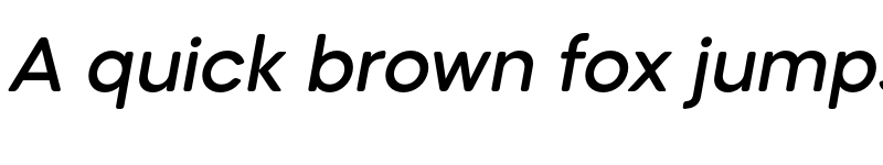 Preview of FONTSPRING DEMO - Mazzard Soft H Med Italic font