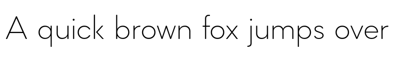 Preview of FONTSPRING DEMO - Mazzard Soft L ExtLt Regular font