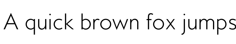 Preview of FONTSPRING DEMO - MB Empire Light Regular font