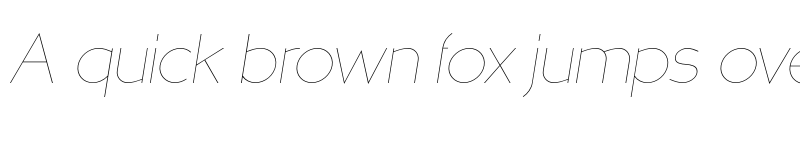 Preview of FONTSPRING DEMO - MB NOIR Thin Italic font