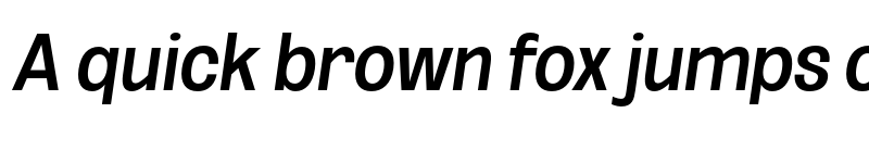 Preview of FONTSPRING DEMO - Med Cond Obli Italic font