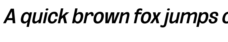 Preview of FONTSPRING DEMO - Med Cond UtObli Italic font