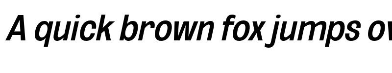 Preview of FONTSPRING DEMO - Med ExtCond UtObli Italic font