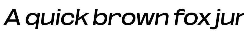 Preview of FONTSPRING DEMO - Med ExtExp Obli Italic font