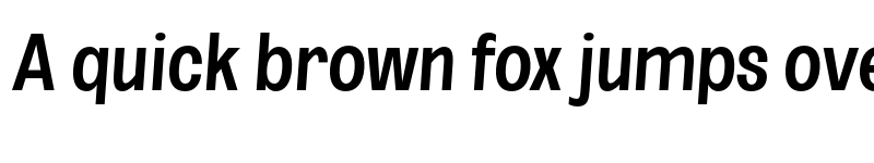 Preview of FONTSPRING DEMO - Med UltCond SeObli Italic font