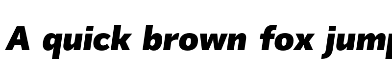 Preview of FONTSPRING DEMO - Mediator Black Italic font