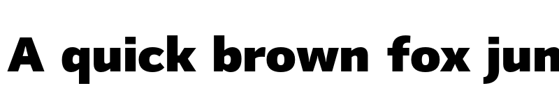 Preview of FONTSPRING DEMO - Mediator Black Regular font